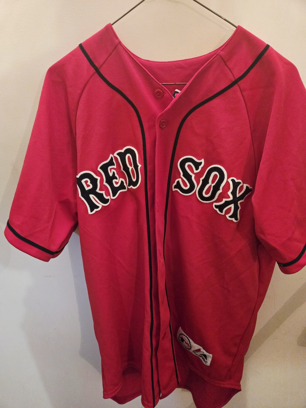 Majestic MLB Boston Red Sox Daisuke Matsuzaka #18 Red Jersey - Men's M